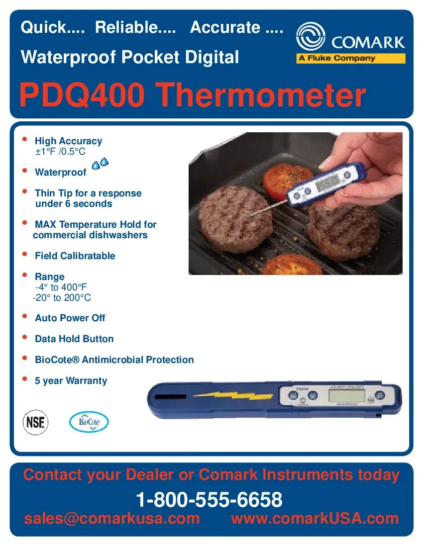 comark-instruments-fluke-pdq400-thermometer-pocket-waterproof-specsheet-2607194dlzhh.pdf