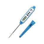 CDN Measurement Tools , DTT450-B, Thermometer, Digital Pocket Thin Tip 40 - 450F Anti-Microbial - Haccp Blue