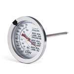 CDN Measurement Tools , IRM200, Thermometer, Cooking Ovenproof Meat 120 - 200F 2-In Dial 5-In Stem