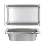 Thunder Group , STPA4004, Steam Table Pan, Stainless Steel