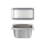 Thunder Group , STPA4134, Steam Table Pan, Stainless Steel