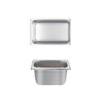 Thunder Group , STPA4194, Steam Table Pan, Stainless Steel