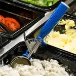 Vollrath , 47143, Disher, Standard Round Bowl, Plastic, Dark Blue, 16