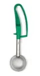 Vollrath , 47373, Disher, Standard Round Bowl, Stainless Steel, Green, 12