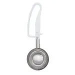 Vollrath , 47390, Disher, Standard Round Bowl, Stainless Steel, White, 6