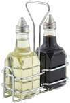 Winco , G-104S, Oil & Vinegar Cruet Set