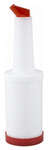 Winco , PPB-2R, Drink Bar Mix Pourer Complete Unit